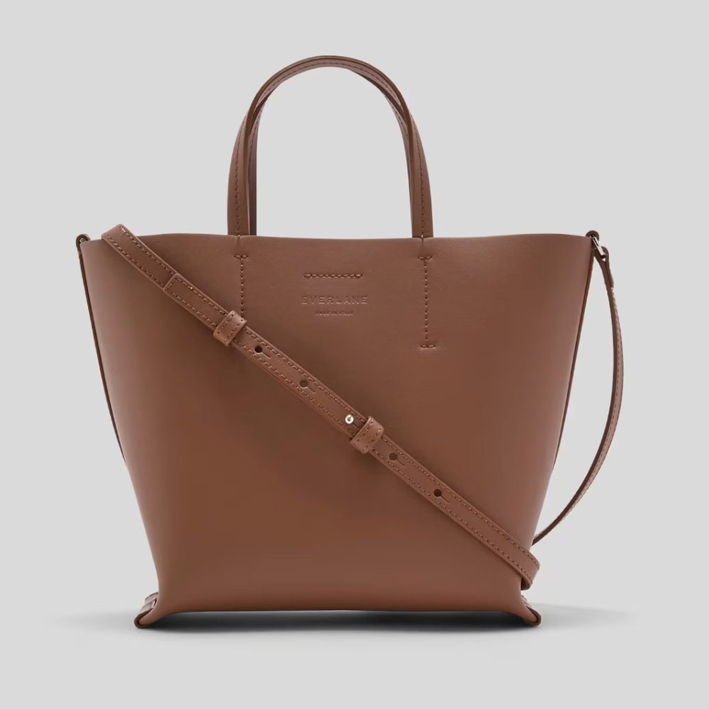 EVERLANE MINI ITALIAN LEATHER TOTE BAG - LUXURY
